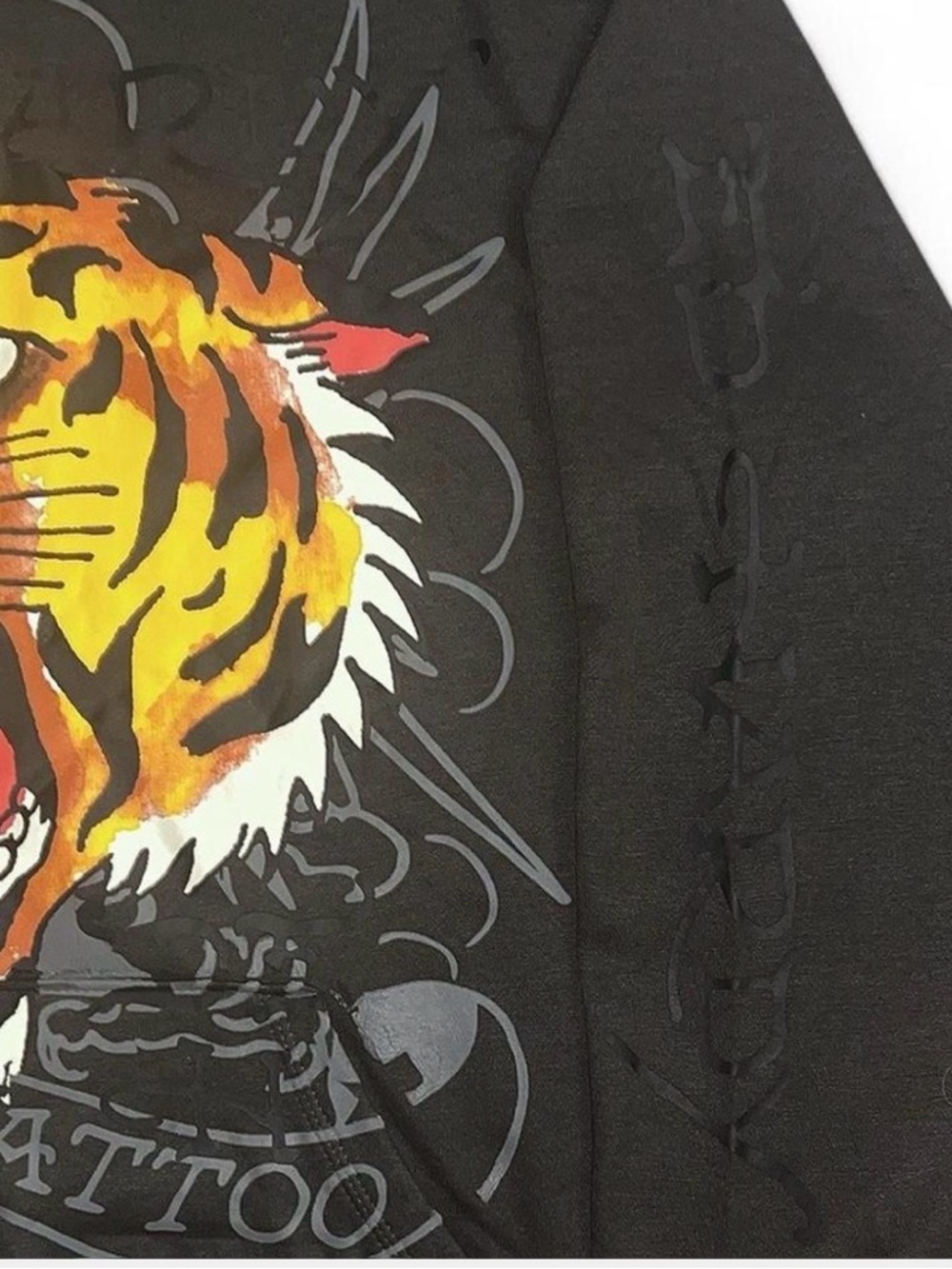 Ed Hardy black tiger hoodie Brand New with Tags 🐅 - Picture 3 of 6
